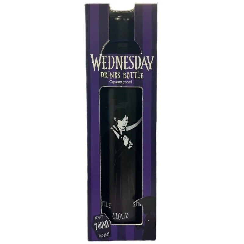 New Botella Metálica Little Cloud Storm (Wednesday - Miércoles) 700 ml Miércoles Addams