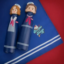 Botella Steve Scoops Ahoy de Stranger Things - Colección Exclusiva Stranger Things