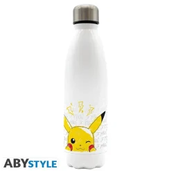 Abystyle Pikachu|Complementos Pokemon^Botella térmica metálica Pikachu Scribble Pokémon