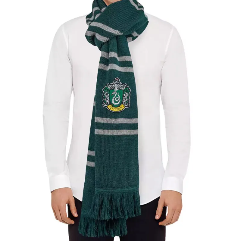Clearance Bufanda de lujo Slytherin Harry Potter Bolsos Y Complementos Harry Potter|Slytherin