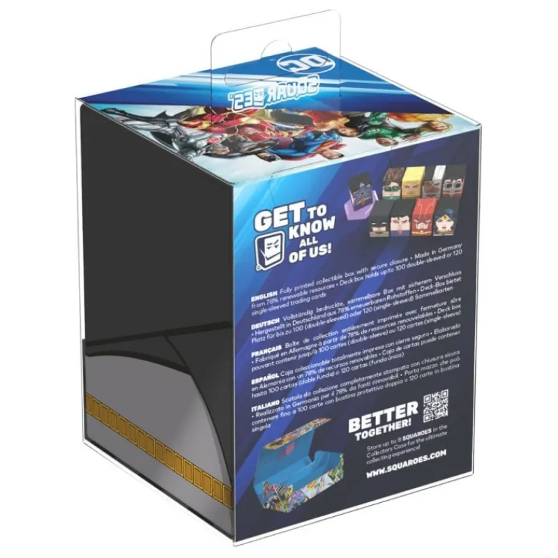 Squaroes Regalos De Superhéroes Dc|Figuras Dc^Caja Coleccionable Batman™ - Squaroe Justice League™