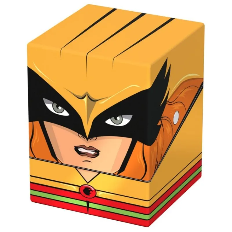 Squaroes Regalos De Superhéroes Dc|Figuras Dc^Caja Coleccionable Hawkgirl™ DC para Cartas