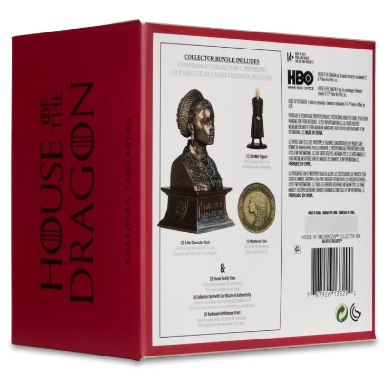McFarlane Toys Juego De Tronos Y La Casa Del Dragón ^Caja Coleccionable Rhaenyra Targaryen de La Casa del Dragón