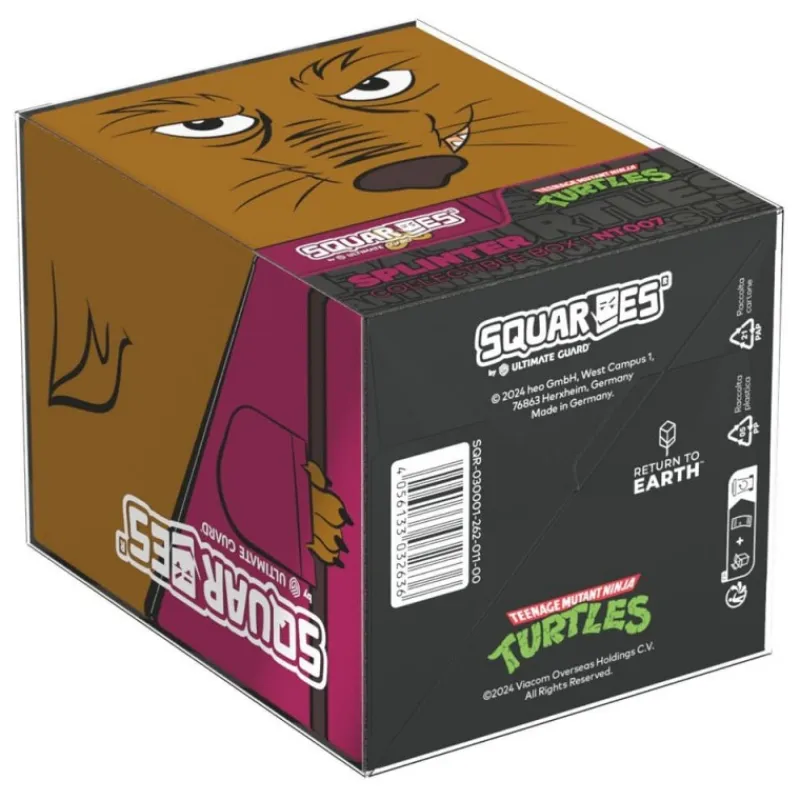 Squaroes Las Tortugas Ninja^Caja Coleccionable Splinter TMNT -