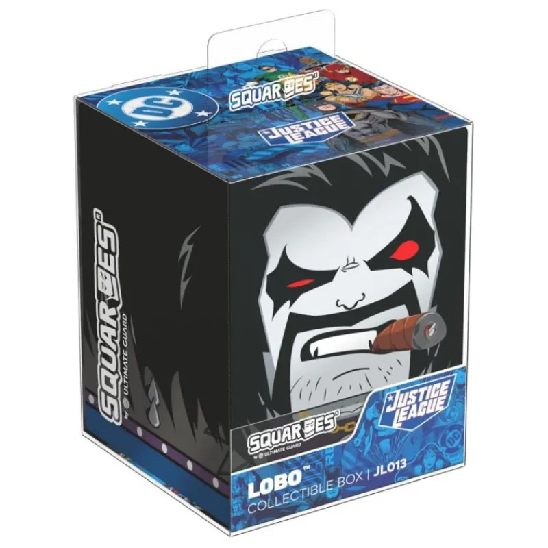 Squaroes Regalos De Superhéroes Dc|Figuras Dc^Caja Coleccionable Justice League™ Lobo™