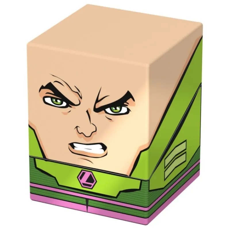Squaroes Regalos De Superhéroes Dc|Regalos De Villanos Dc^Caja Coleccionable Squaroe DC Justice League Lex Luthor Battlesuit