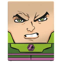Squaroes Regalos De Superhéroes Dc|Regalos De Villanos Dc^Caja Coleccionable Squaroe DC Justice League Lex Luthor Battlesuit