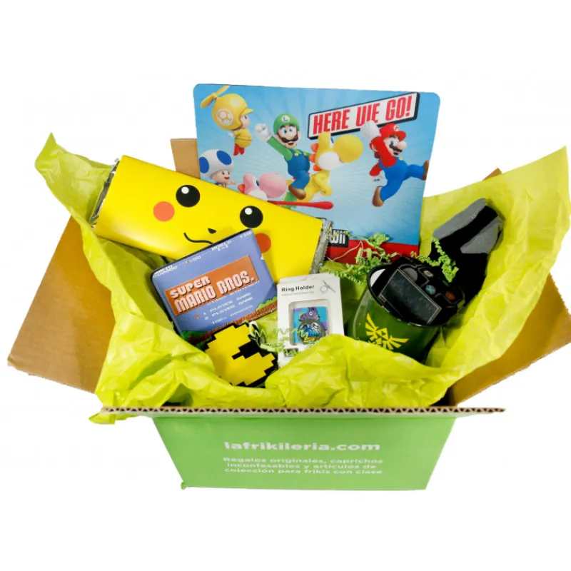 Discount Caja sorpresa Gamer edition Regalos Y Coleccionismo Para Gamers - Cosas De Videojuegos Míticos|Descuentos Gaming