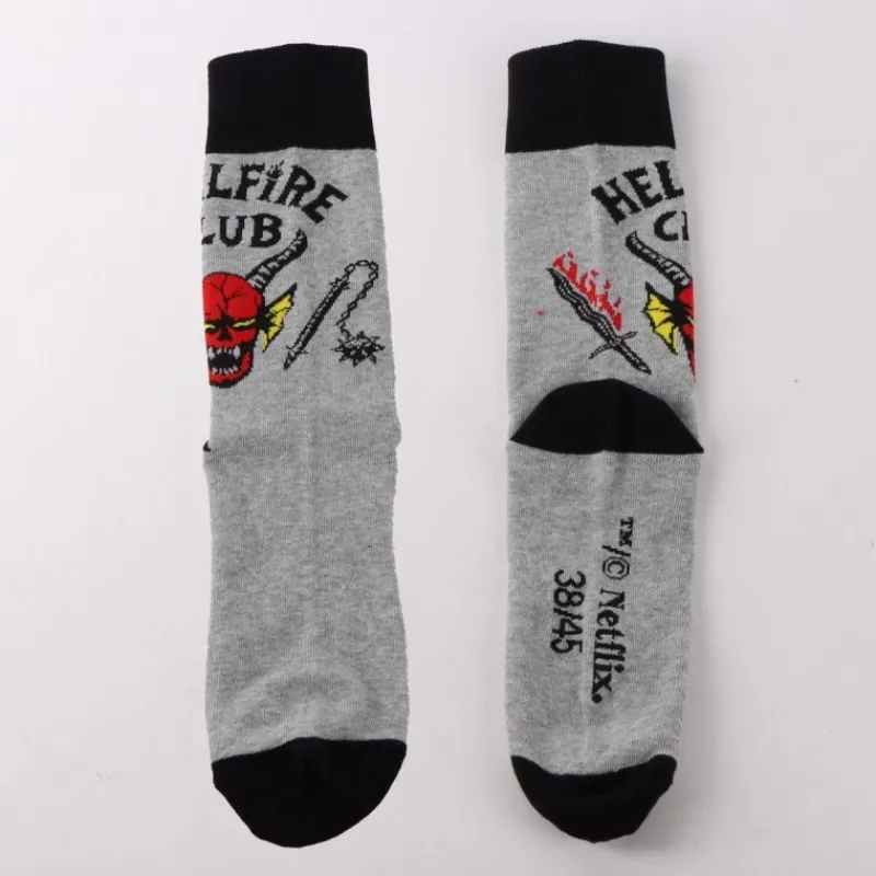 Cerdá Adult Stranger Things^Calcetines Hellfire Club Stranger Things
