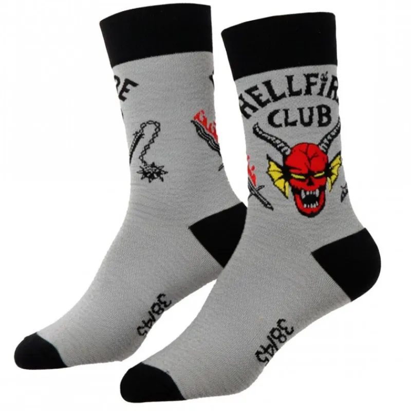 Cerdá Adult Stranger Things^Calcetines Hellfire Club Stranger Things