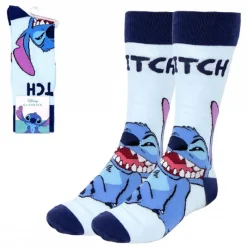 Cerdá Adult Películas Y Personajes De Disney ·Lilo Y Stitch|Regalos Stitch Baratos^Calcetines Stitch Disney Classics Azul Claro