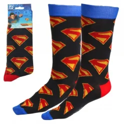 Discount Calcetines Superman Gris Oscuro Talla Única 38/45 Regalos De Superhéroes Dc|Moda Dc