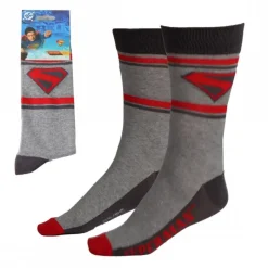 Discount Calcetines Superman grises talla única 38-45 Regalos De Superhéroes Dc|Moda Dc