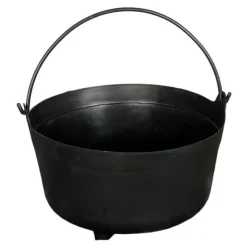Hot Caldero Negro 32 cm Accesorios Halloween Y Terror