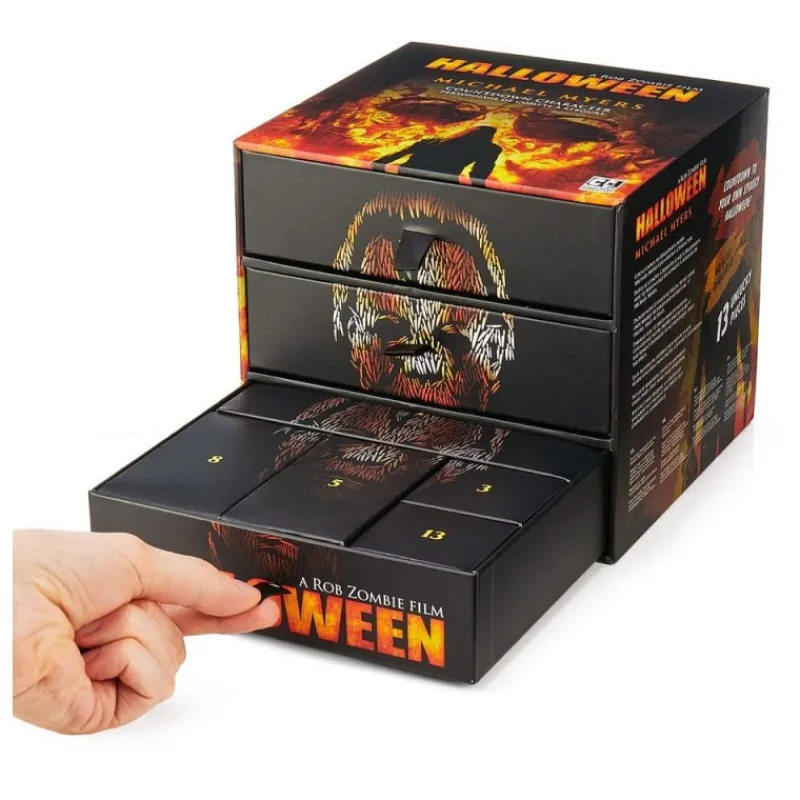 New Calendario de Adviento Michael Myers de Halloween Más Regalos De Cine De Terror |Coleccionismo De Miedo Y Terror