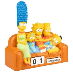 Online Calendario Perpetuo 3D The Simpsons Familia Resina Simpsons Y Futurama