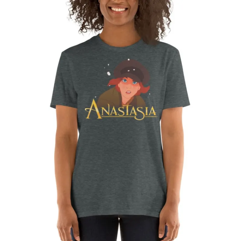 Printful Películas Y Personajes De Disney ·Princesas Disney|Ropa Disney^Camiseta Anastasia