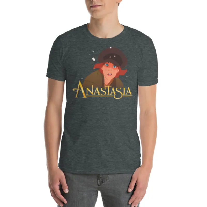 Printful Películas Y Personajes De Disney ·Princesas Disney|Ropa Disney^Camiseta Anastasia