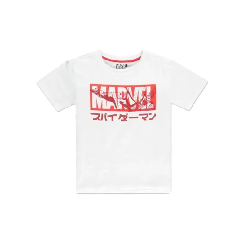 Online Camiseta Chica Spiderman Japonés Marvel Superhéroes Marvel|Moda Marvel