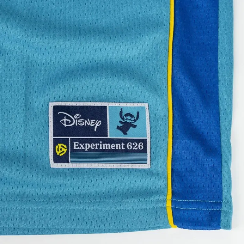 Cerdá Adult Películas Y Personajes De Disney ·Lilo Y Stitch|Ropa Stitch^Camiseta Corta Basketball Stitch: ¡Lleva la Diversión a la Cancha!