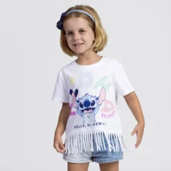 Niños Cerdá Kids Ropa Y Téxtil: Cosas Que Ponerse Para Niños ^Camiseta Corta Infantil de Stitch - Disney Classics