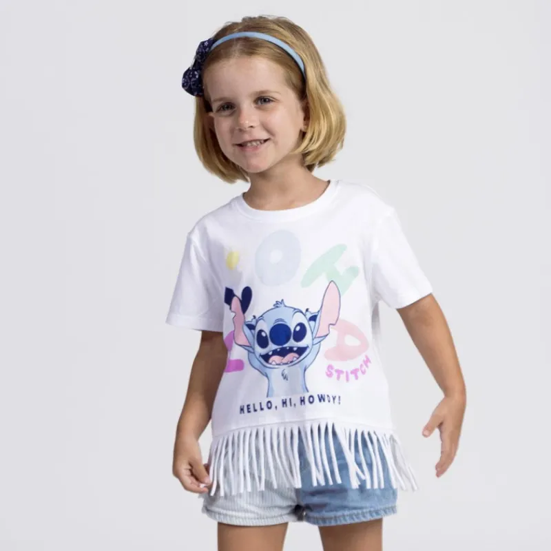 Niños Cerdá Kids Ropa Y Téxtil: Cosas Que Ponerse Para Niños ^Camiseta Corta Infantil de Stitch - Disney Classics