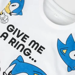 Niños Cerdá Kids Ropa Y Téxtil: Cosas Que Ponerse Para Niños ^CAMISETA CORTA SINGLE JERSEY SONIC
