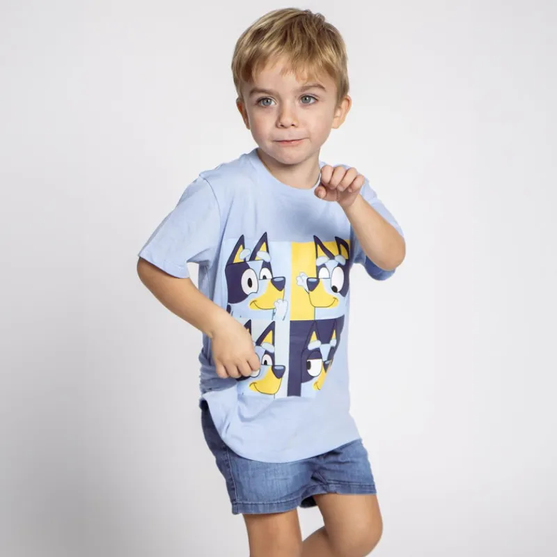 Niños Cerdá Kids Ropa Y Téxtil: Cosas Que Ponerse Para Niños |Bluey^CAMISETA CORTA SINGLE JERSEY BLUEY