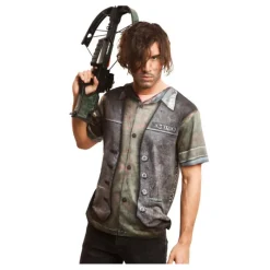 Hombre Disfrazzes Disfraces Hombre|Disfraces Halloween Hombre^Camiseta disfraz Motorbiker para hombre