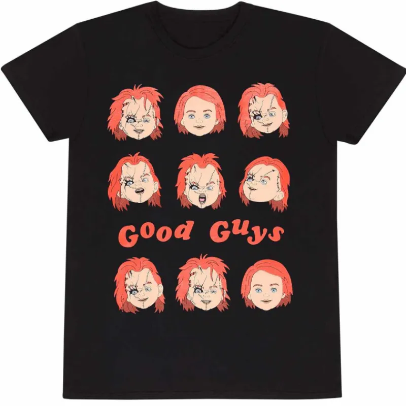 Heroes Inc Chucky Muñeco Diabólico^Camiseta expresiones Chucky
