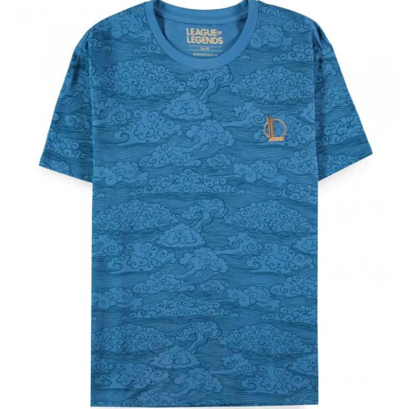 Discount Camiseta League Of Legends Blue Regalos Y Coleccionismo Para Gamers - Cosas De Videojuegos Míticos