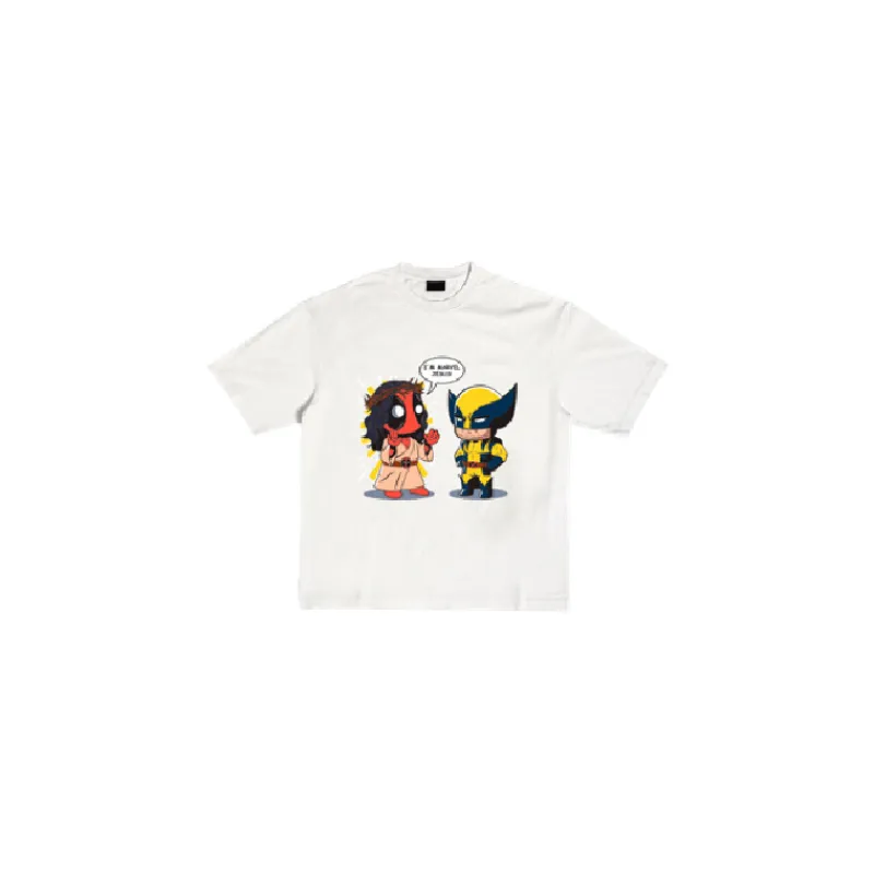 New Camiseta Marvel Jesus Moda Marvel