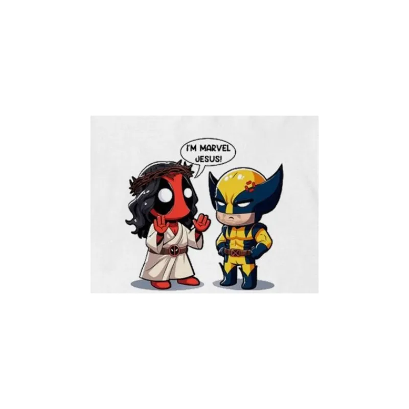 New Camiseta Marvel Jesus Moda Marvel