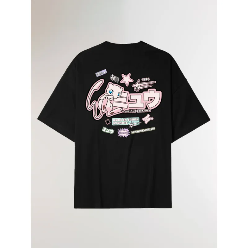 Otros Fabricantes Moda Pokemon|Regalos Y Coleccionismo Para Gamers - Cosas De Videojuegos Míticos^Camiseta Mew Pokemon Made In Japan
