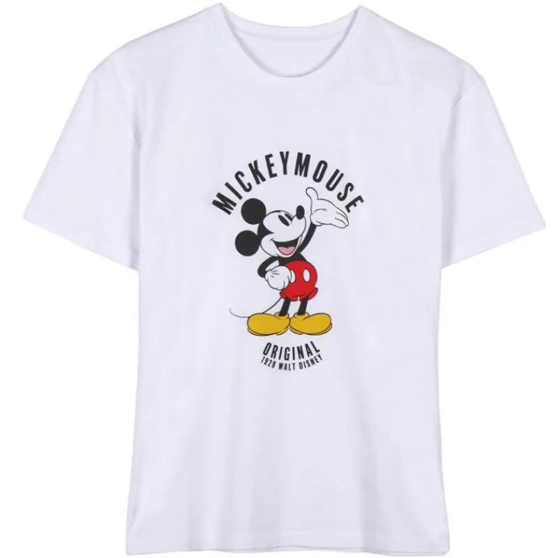 Camiseta Mickey Mouse blanca Disney Películas Y Personajes De Disney ·Mickey & Minnie|Ropa Disney