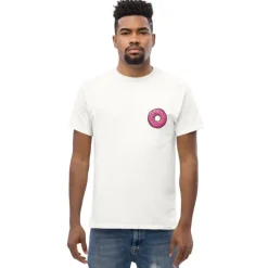 Printful Simpsons Y Futurama^Camiseta rosquilla de Homer Los Simpson