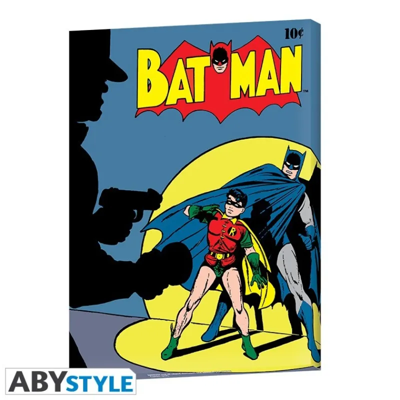 Abystyle Regalos De Superhéroes Dc^Canvas DC Comics - Portada Vintage de Batman (30x40 cm)