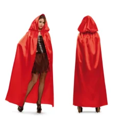 Discount Capa con Capucha roja para mujer Prendas Accesorias Para Disfraces|Accesorios Halloween Y Terror