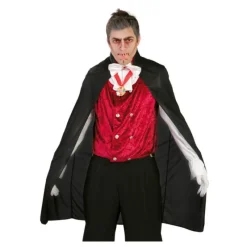 Disfrazzes Prendas Accesorias Para Disfraces|Accesorios Halloween Y Terror ^Capa de Vampiro de 110 cm para Halloween