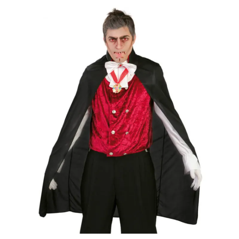 Disfrazzes Prendas Accesorias Para Disfraces|Accesorios Halloween Y Terror ^Capa de Vampiro de 110 cm para Halloween