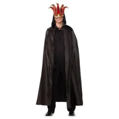 Disfrazzes Prendas Accesorias Para Disfraces|Accesorios Halloween Y Terror ^Capa Veneciana negra para adultos