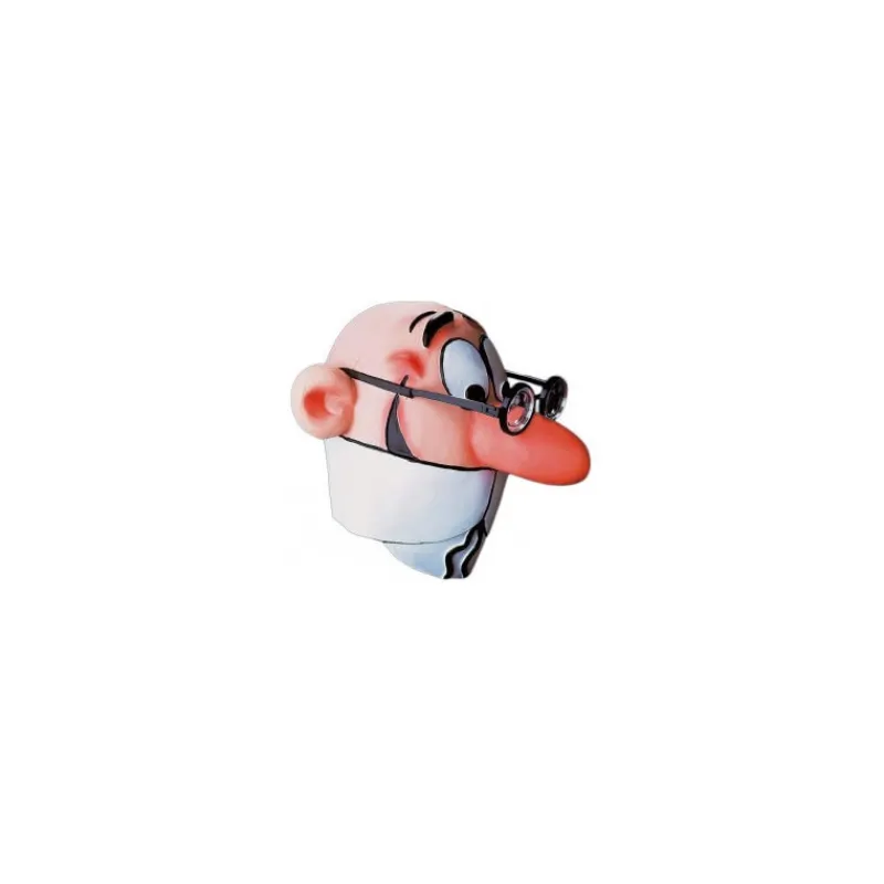 Disfrazzes Antifaces Y Gafas Para Disfraces|Disfraces Unisex^Careta de Mortadelo con gafas