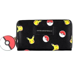 New Cartera Billetera Pokémon Pikachu Pokeball Pikachu|Complementos Pokemon