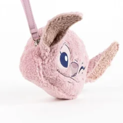 Cerdá Adult Películas Y Personajes De Disney ·Lilo Y Stitch|Bolsos Y Carteras Disney^Cartera Borreguillo Stitch Angel Rosa 100% Poliéster