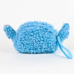 Cartera Borreguillo Stitch Azul 100% Poliéster Películas Y Personajes De Disney ·Lilo Y Stitch|Bolsos Y Carteras Disney