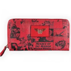 Best Cartera Larga Wonder Woman Classic Comics Regalos De Superhéroes Dc|Complementos Dc
