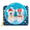 Loungefly Películas Y Personajes De Disney ·Mickey & Minnie|Bolsos Y Carteras Disney^Cartera Mickey & Minnie Bola de nieve