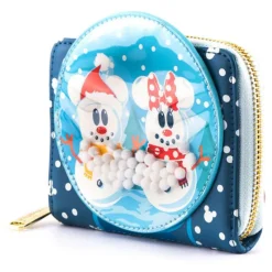 Loungefly Películas Y Personajes De Disney ·Mickey & Minnie|Bolsos Y Carteras Disney^Cartera Mickey & Minnie Bola de nieve