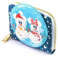 Loungefly Películas Y Personajes De Disney ·Mickey & Minnie|Bolsos Y Carteras Disney^Cartera Mickey & Minnie Bola de nieve