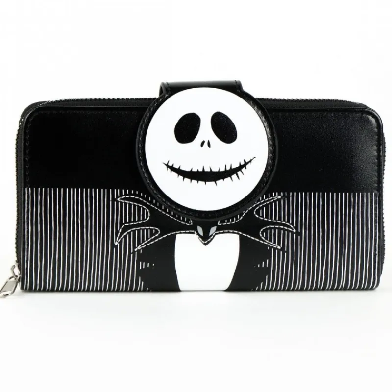 Cerdá Adult Pesadilla Antes De Navidad^Cartera Polipiel Nightmare Before Christmas Negra